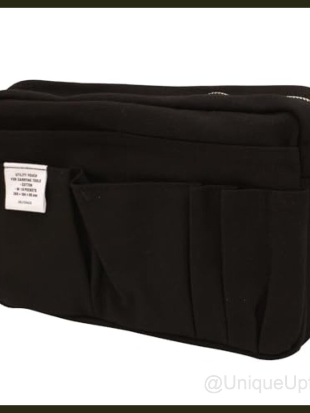 Cotton Canvas Inner Carry Bag Organizer Crossbody Pouch Travel